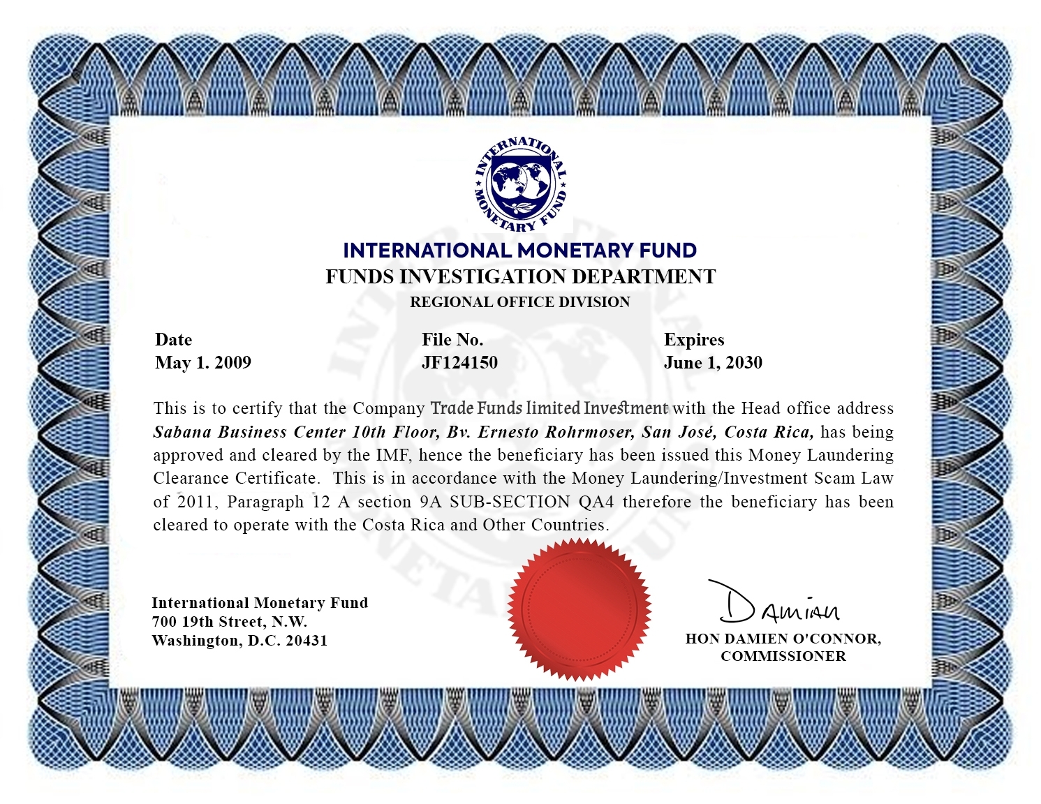 Imf Certificate.pdf Avro Max Spanish Version Video